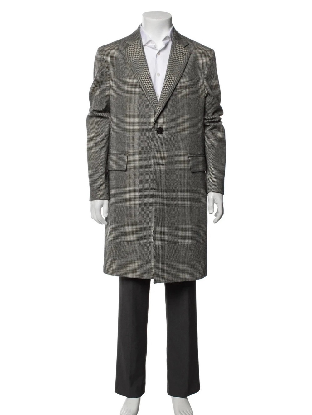 Versace Medusa Insignia Wool Coat - Men's Size XL US42/IT52 - Beautiful!